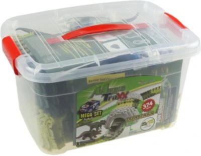 Amewi Magic Traxx Dino-Park Mega Set Mit Tunnel 374-tlg. 7 Amewi Magic Traxx Dino-Park Mega Set Mit Tunnel 374-tlg. – Bild 5