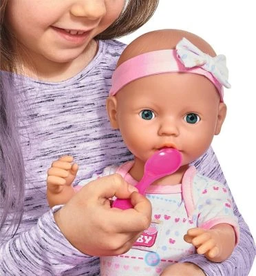 Simba New Born Baby Babypuppe Mit Schlafaugen, 43 Cm 8 Simba New Born Baby Babypuppe Mit Schlafaugen, 43 Cm – Bild 6