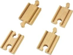 BRIO 1/4 Gerade Gleise - 4 Stück