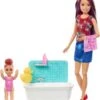 Barbie Skipper Babysitter Puppe (brünett), Spielset Mit Baby-Puppe & Badewanne 2 Barbie Skipper Babysitter Puppe (brünett), Spielset Mit Baby-Puppe & Badewanne -Otto 10420590 01