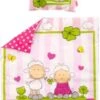 Heless Puppenbettdecke (45x35 Cm) Mit Kissen (17x17 Cm)