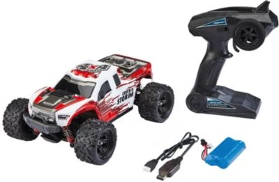 RC X-TREME Monster Truck "Cross Storm", Bis Zu 50 Km/h, Revell Control Schnelles Ferngesteuertes Auto Im Maßstab 1:18, 26,5 Cm 3 RC X-TREME Monster Truck "Cross Storm", Bis Zu 50 Km/h, Revell Control Schnelles Ferngesteuertes Auto Im Maßstab 1:18, 26,5 Cm