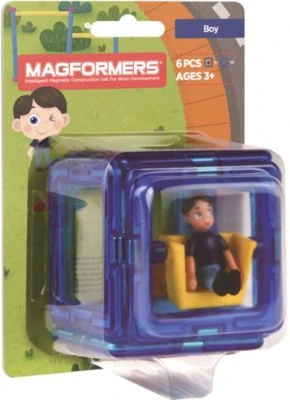 Magformers Figure Plus Boy Set 3 Magformers Figure Plus Boy Set