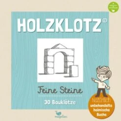 Magellan Verlag Holzklotz - Feine Steine: 30 Bauklötze