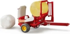 BRUDER 02122 PSL Ballenwickler Mit Rundballen -Otto 1220880 04
