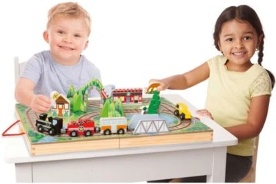 Melissa & Doug Holzeisenbahn Zum Mitnehmen 8 Melissa & Doug Holzeisenbahn Zum Mitnehmen – Bild 6