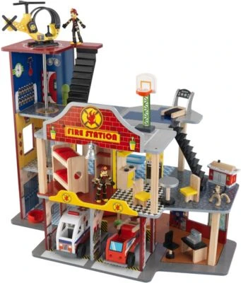 KidKraft Deluxe Fire Station Set 3 KidKraft Deluxe Fire Station Set