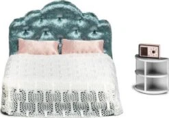 Lundby Puppenhaus Schlafzimmer-Set