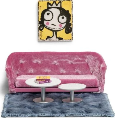 Lundby Puppenhaus Wohnzimmer-Set 3 Lundby Puppenhaus Wohnzimmer-Set