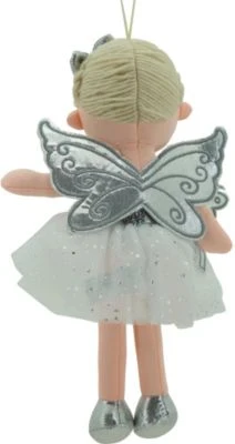 Sweety-Toys Sweety Toys 11759 Stoffpuppe Fee Plüschtier Prinzessin 30 Cm Silber 4 Sweety-Toys Sweety Toys 11759 Stoffpuppe Fee Plüschtier Prinzessin 30 Cm Silber – Bild 2