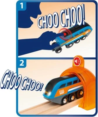 Smart Tech Sound Action Tunnel Reisezug Set 7 Smart Tech Sound Action Tunnel Reisezug Set – Bild 5