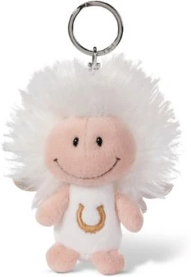 NICI Schutzengel Weiß 7cm Schlüsselanhänger Mit Symbol Hufeisen (46120) 3 NICI Schutzengel Weiß 7cm Schlüsselanhänger Mit Symbol Hufeisen (46120)