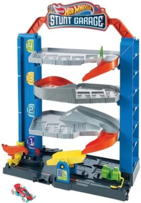 Hot Wheels Stunt-Garage Spielset, Parkhaus Inkl. 1 Spielzeugauto, Parkgarage 3 Hot Wheels Stunt-Garage Spielset, Parkhaus Inkl. 1 Spielzeugauto, Parkgarage