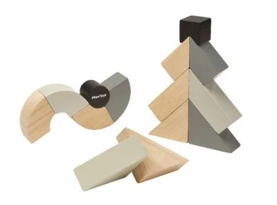 PLANTOYS Construction+Creativity Drehbare Holzklötze Bausteine 3 PLANTOYS Construction+Creativity Drehbare Holzklötze Bausteine