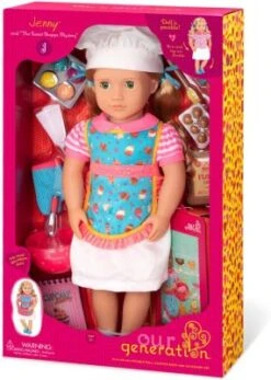 Our Generation Puppe Jenny - Bäckerin Mit Buch, 46 Cm -Otto 16188605 05