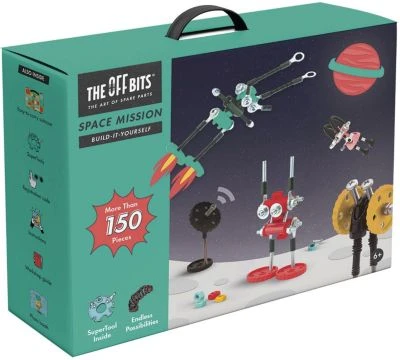 THE OFFBITS Space Mission, Bausatz Im Koffer, Mehr Als 150 Teile 4 THE OFFBITS Space Mission, Bausatz Im Koffer, Mehr Als 150 Teile – Bild 2