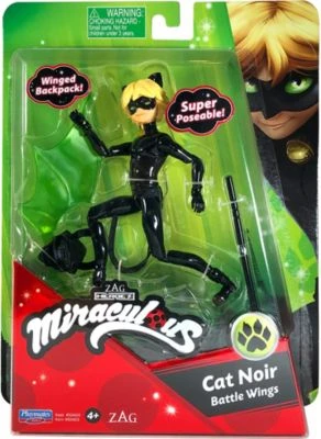 Bandai Miraculous Mini Puppe - Cat Noir 3 Bandai Miraculous Mini Puppe - Cat Noir