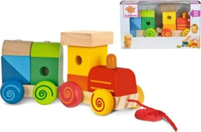 Eichhorn Zug, 11-tlg. - Lok Mit Sound + Anhänger Mit Bausteinen 3 Eichhorn Zug, 11-tlg. - Lok Mit Sound + Anhänger Mit Bausteinen