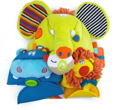 Plüschfiguren - 4 Safari Tiere 4 Plüschfiguren - 4 Safari Tiere – Bild 2