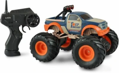 Amewi Big Buster Monstertruck 1:18, RTR, 2,4GHZ, Orange/blau 3 Amewi Big Buster Monstertruck 1:18, RTR, 2,4GHZ, Orange/blau