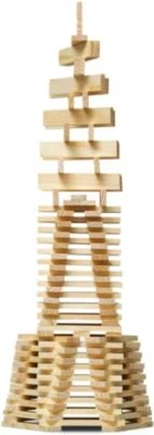 Micki Holzbausteine Natur, 200 Stück 6 Micki Holzbausteine Natur, 200 Stück – Bild 4