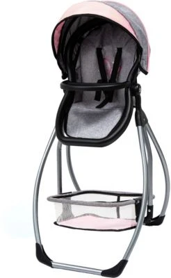 BAYER Puppen-Hochstuhl, Grau