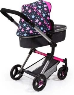 BAYER Kombi-Puppenwagen Vario, Schwarz/pink 9 BAYER Kombi-Puppenwagen Vario, Schwarz/pink -Otto 16933597 03