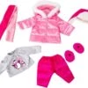 BAYER Kleider Für Puppen 42-46 Cm: 6-tlg. - Shirt, Hose, Jacke, Mütze, Schal + Passende Schuhe, Rosa/pink 1 BAYER Kleider Für Puppen 42-46 Cm: 6-tlg. - Shirt, Hose, Jacke, Mütze, Schal + Passende Schuhe, Rosa/pink -Otto 16933614 01