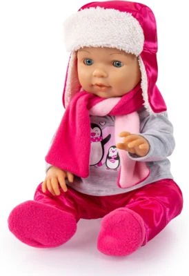 BAYER Kleider Für Puppen 42-46 Cm: 6-tlg. - Shirt, Hose, Jacke, Mütze, Schal + Passende Schuhe, Rosa/pink 6 BAYER Kleider Für Puppen 42-46 Cm: 6-tlg. - Shirt, Hose, Jacke, Mütze, Schal + Passende Schuhe, Rosa/pink – Bild 4