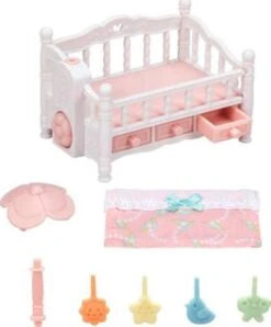 Sylvanian Families Babybett Mit Mobile