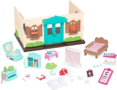 Li'l Woodzeez Krankenhaus Mit Zubehör 3 Li'l Woodzeez Krankenhaus Mit Zubehör