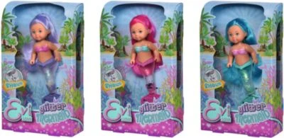 Simba Evi LOVE Glitter Mermaid, 3-sort. 3 Simba Evi LOVE Glitter Mermaid, 3-sort.