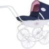 KNORRTOYS.COM Puppenwagen Classic Pram - Navy Blue/rose/princess -Otto 18848488 01