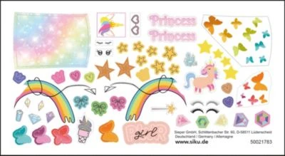 SIKU Super 6503 Bastelset Style My Siku Fiat 500 Prinzessin 5 SIKU Super 6503 Bastelset Style My Siku Fiat 500 Prinzessin – Bild 3