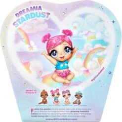 Glitter Babyz Doll - Dreamia Stardust (Pink/Rainbow) 11 Glitter Babyz Doll - Dreamia Stardust (Pink/Rainbow) -Otto 19459287 04