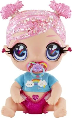 Glitter Babyz Doll - Dreamia Stardust (Pink/Rainbow) 7 Glitter Babyz Doll - Dreamia Stardust (Pink/Rainbow) – Bild 5