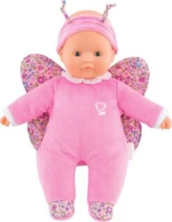 Mon Doudou Corolle Sweetheart, Schmetterling - Weichkörperpuppe, 30 Cm