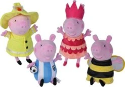 SIMBA Peppa Pig Plüsch Kostümfreunde 2, Sortiert