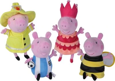 SIMBA Peppa Pig Plüsch Kostümfreunde 2, Sortiert 3 SIMBA Peppa Pig Plüsch Kostümfreunde 2, Sortiert