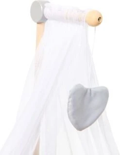 MyToys ORIGINALS Holz Puppenbett, Grau Mit Bettwäsche 13 MyToys ORIGINALS Holz Puppenbett, Grau Mit Bettwäsche -Otto 19919009 06