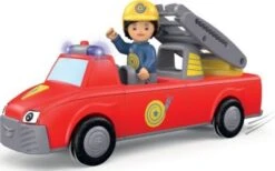 Toddys By Siku 0124 Harry Helpy Feuerwehrauto Mit Ausziehbarer Leiter