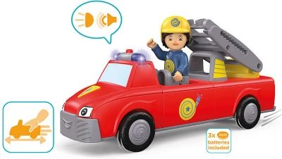 Toddys By Siku 0124 Harry Helpy Feuerwehrauto Mit Ausziehbarer Leiter 5 Toddys By Siku 0124 Harry Helpy Feuerwehrauto Mit Ausziehbarer Leiter – Bild 3