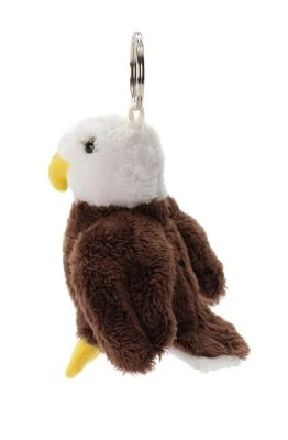 UNI-TOYS® Weißkopfseeadler Mit Schlüsselanhänger (3 Stück) - 12 Cm (Höhe) - Plüsch-Adler, Vögel - Plüschtiere Kuscheltiere 5 UNI-TOYS® Weißkopfseeadler Mit Schlüsselanhänger (3 Stück) - 12 Cm (Höhe) - Plüsch-Adler, Vögel - Plüschtiere Kuscheltiere – Bild 3