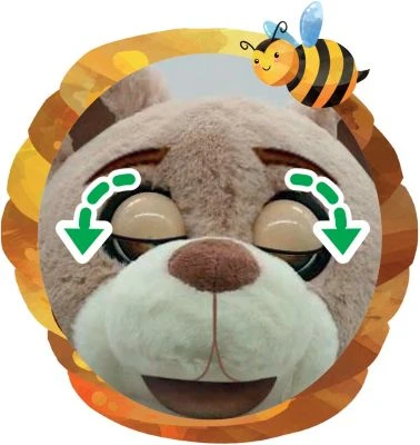 PLUSH HUGO WITH MOVING EYES, MOUTH & THREE FAIRY TALES TOTAL 9 MINUTES (NO BOOK) IN GERMAN VERSION 4 PLUSH HUGO WITH MOVING EYES, MOUTH & THREE FAIRY TALES TOTAL 9 MINUTES (NO BOOK) IN GERMAN VERSION – Bild 2