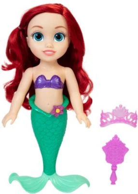 JAKKS PACIFIC Disney Princess Arielle Puppe Mit Haarbürste 35 Cm 4 JAKKS PACIFIC Disney Princess Arielle Puppe Mit Haarbürste 35 Cm – Bild 2