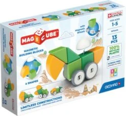 Geomag Magicube 4 Shapes Recycled Wheels 13 Teile