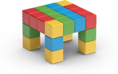 Geomag Magicube Full Color Recycled Try Me 24 Teile 5 Geomag Magicube Full Color Recycled Try Me 24 Teile – Bild 3