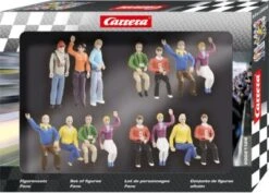 CARRERA DIGITAL 132/124/Evolution - Figurensatz Fans Für Autorennbahn - Streckendekoration