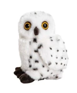 UNI-TOYS® Schnee-Eule - 19 Cm (Höhe) - Plüsch-Vogel - Plüschtier Kuscheltiere