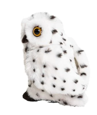 UNI-TOYS® Schnee-Eule - 19 Cm (Höhe) - Plüsch-Vogel - Plüschtier Kuscheltiere 4 UNI-TOYS® Schnee-Eule - 19 Cm (Höhe) - Plüsch-Vogel - Plüschtier Kuscheltiere – Bild 2